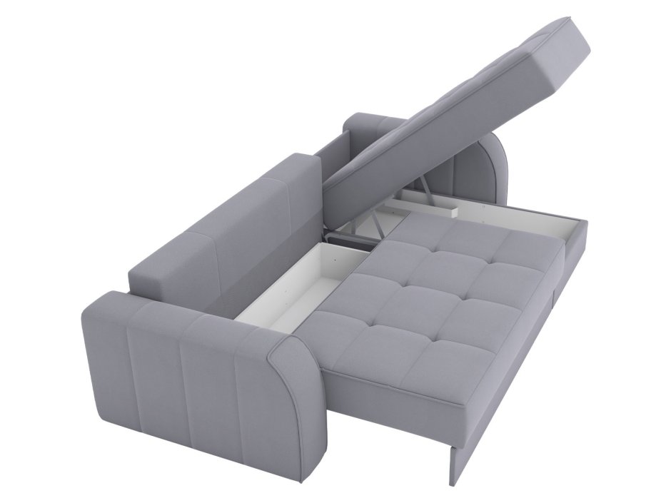 Угловой диван Кембридж серый