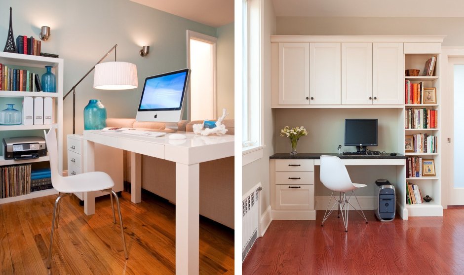 Шкаф над рабочим столом