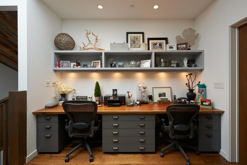 Рабочее место дизайнера интерьера