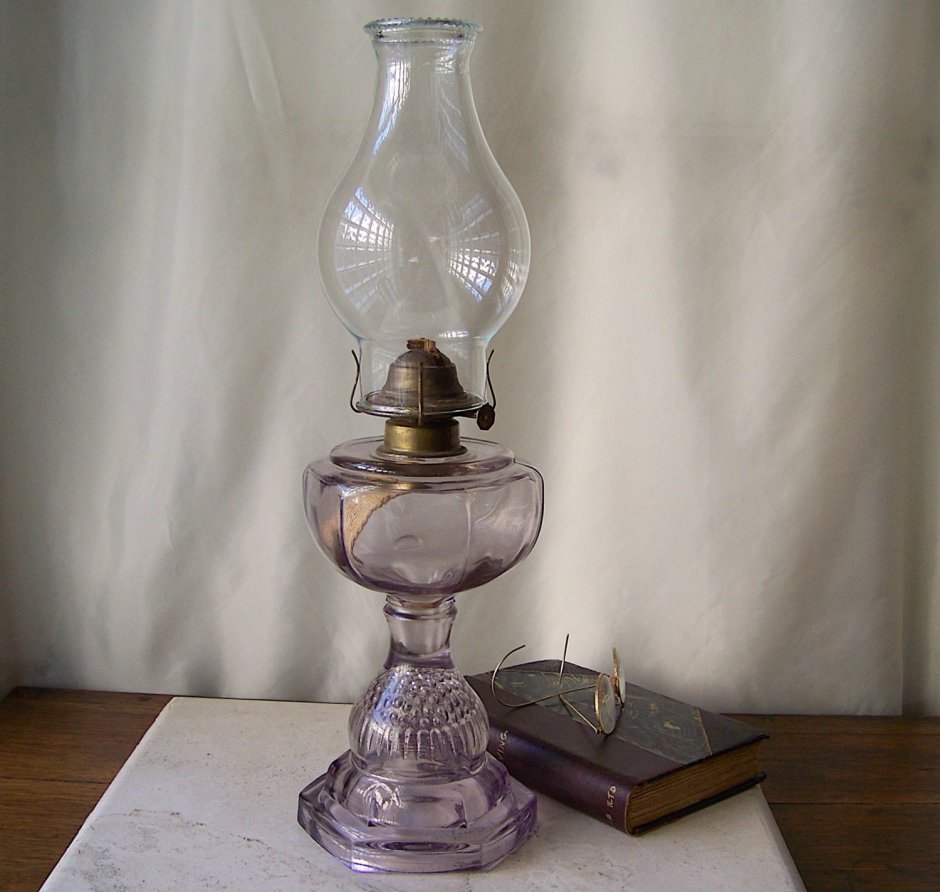 Керосиновая лампа Мальцевское стекло