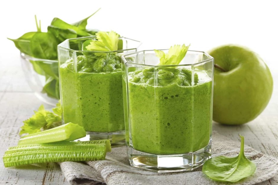 Зелёный смузи детокс