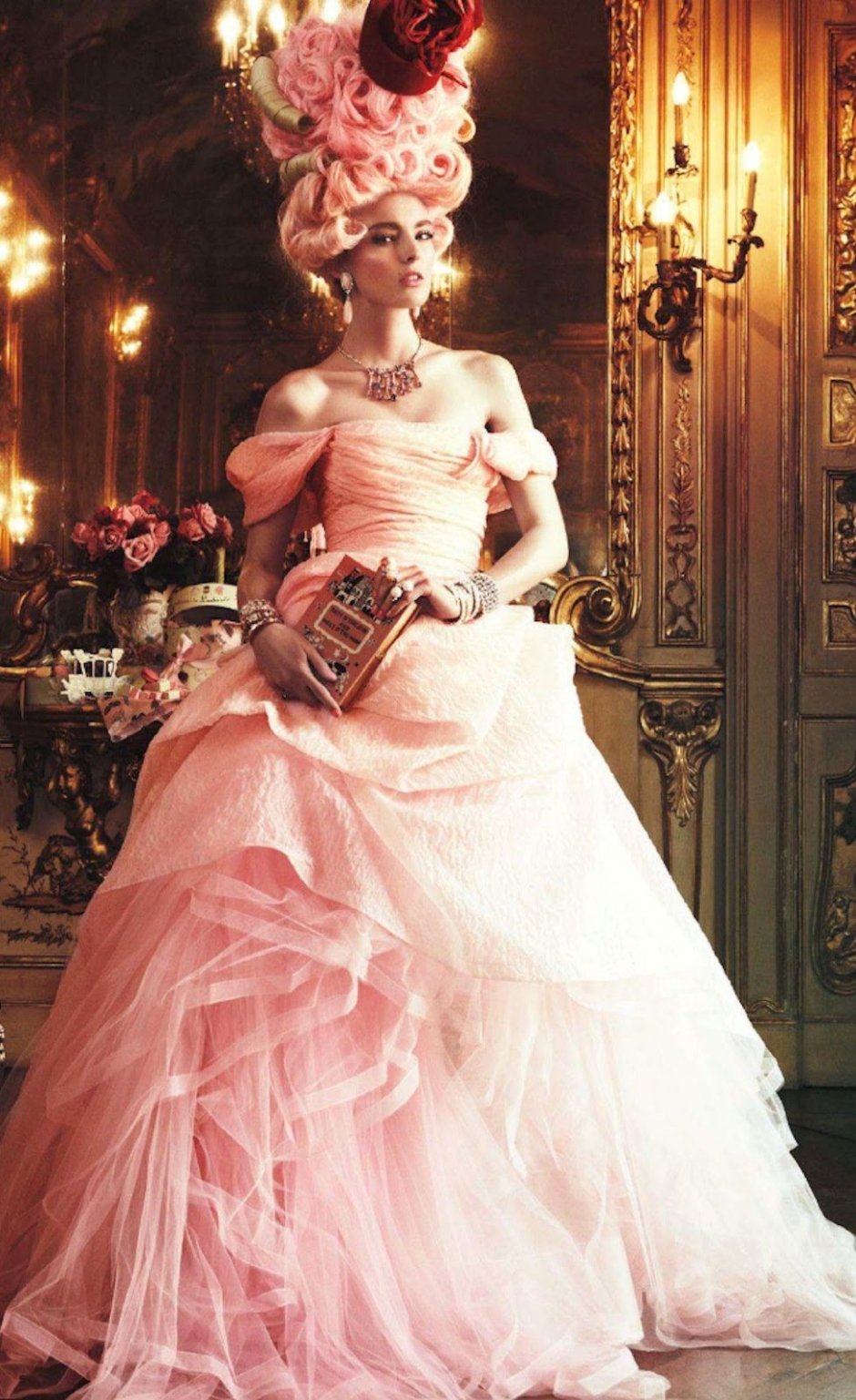 Мария Антуанетта фотосессия Вог