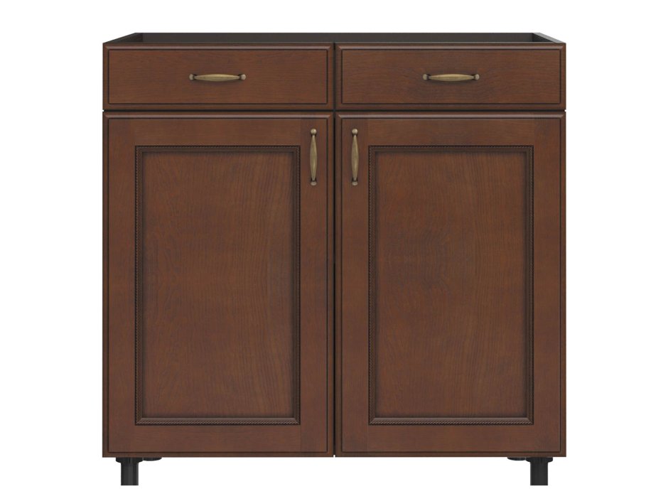 Шкаф навесной орех Аква 60x68x29 см ЛДСП цвет коричневый