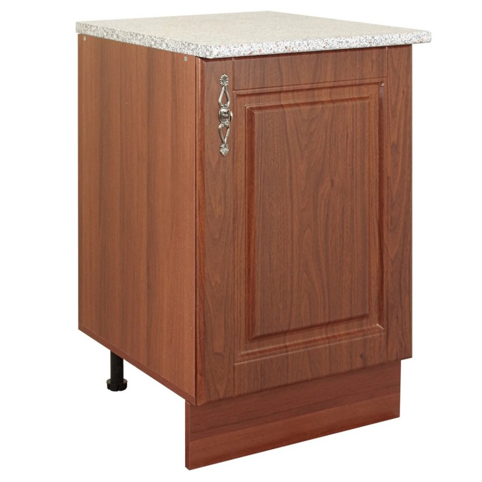 Шкаф напольный кухонный орех Аква 60