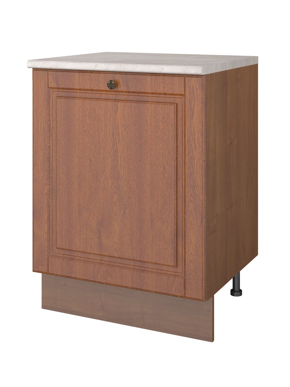 Шкаф навесной орех Аква 60x68x29 см ЛДСП цвет коричневый