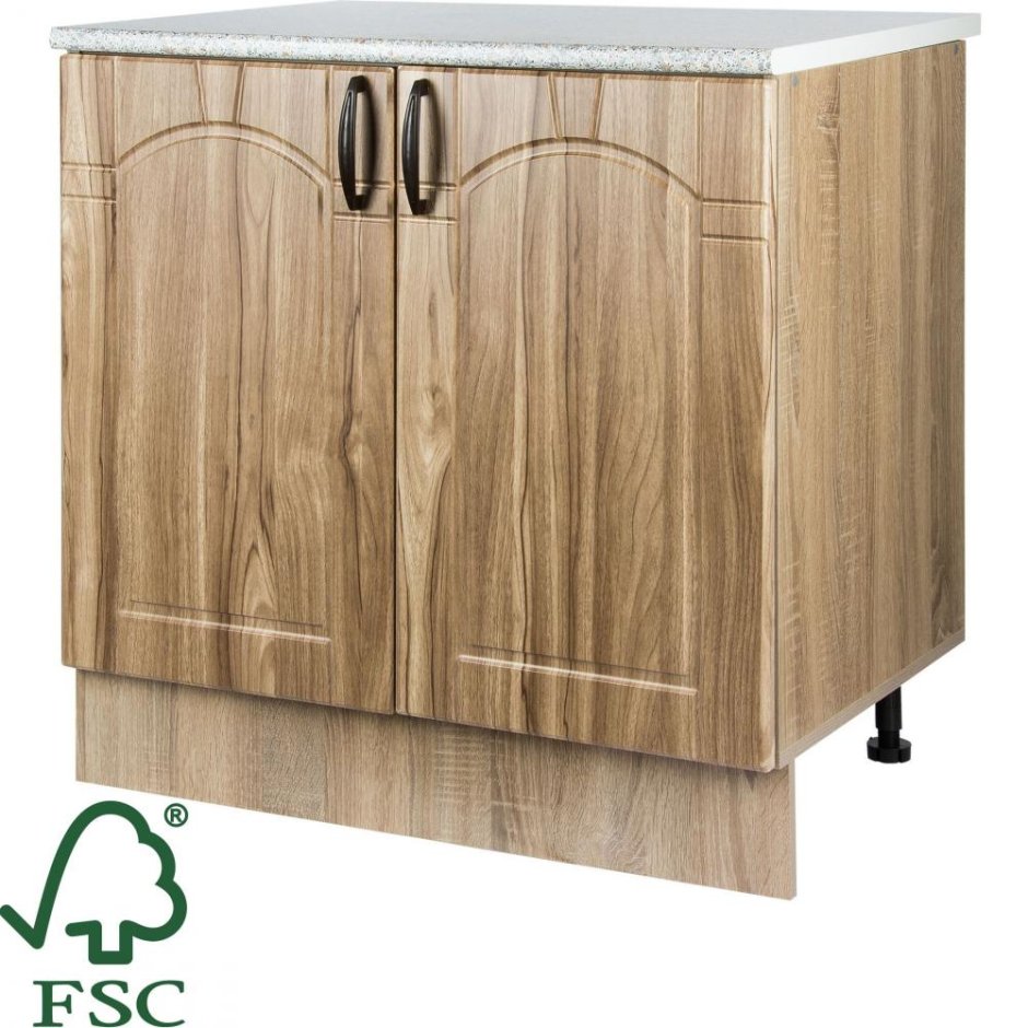 Шкаф кухонный напольный дерево