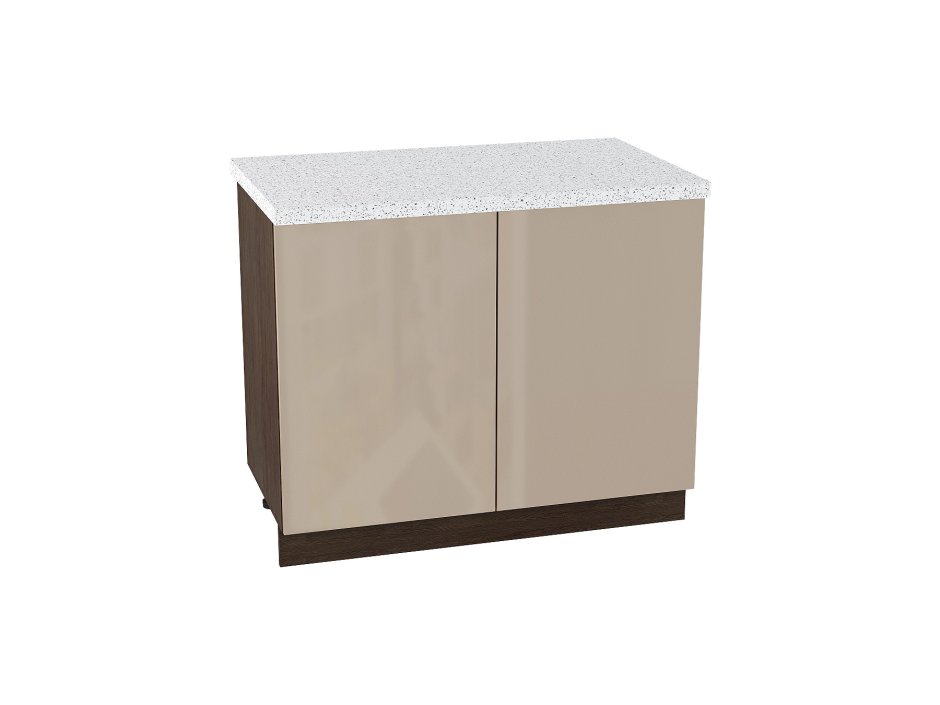 Шкаф напольный «дуб молочный е» 80 см