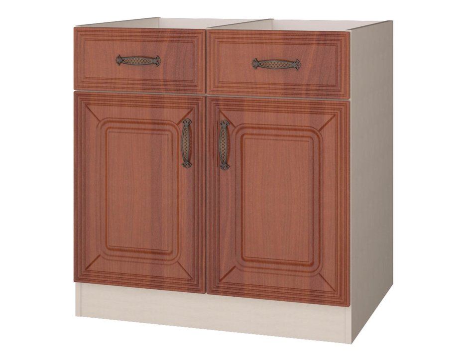 Шкаф навесной «орех ал» с фасадом 60 см, цвет орех Basic