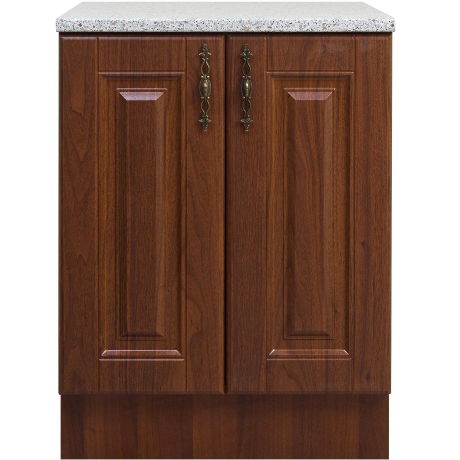 Шкаф напольный орех Аква 60x86х60