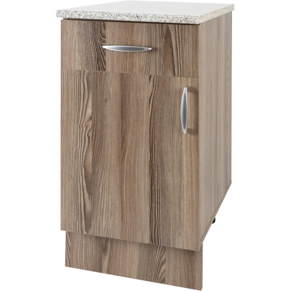 Шкаф напольный орех р 85х60 см МДФ цвет орех