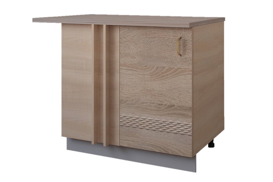 Шкаф напольный Delinia орех Аква