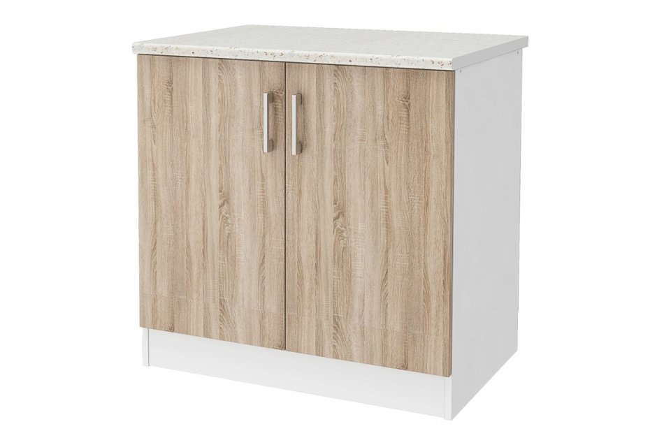 Шкаф навесной "дуб Шато" 80x67.6x29 см, ЛДСП