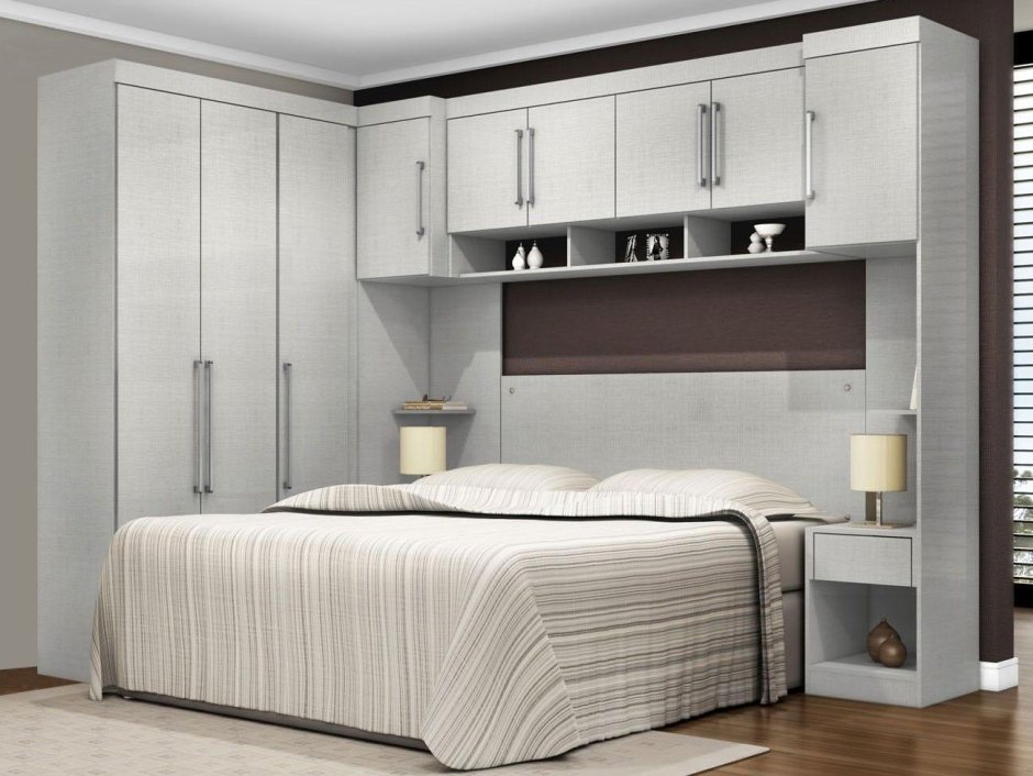 Спальный гарнитур над кроватью