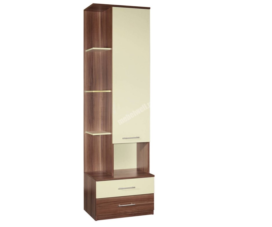 Шкаф вокруг кровати в спальне