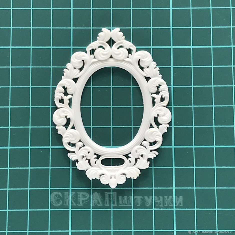 Декор в объемной рамке
