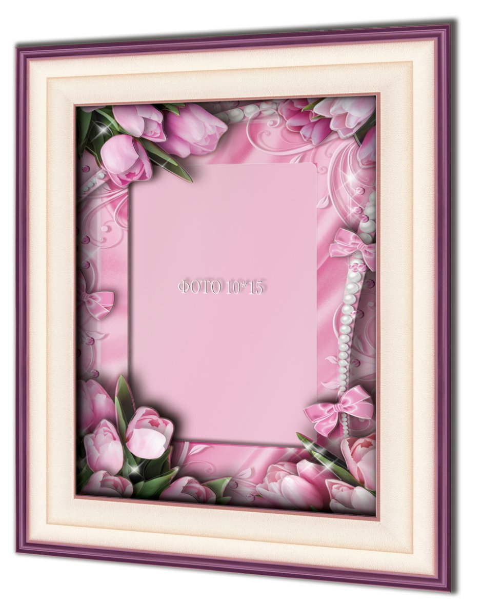 Объемная рамка из картона