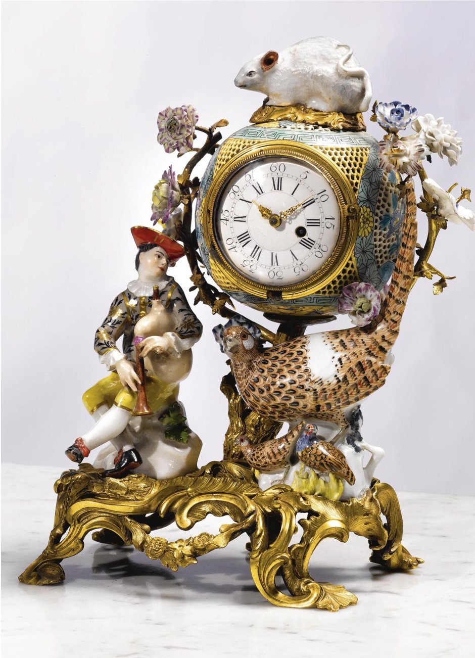 Часы Мейсен