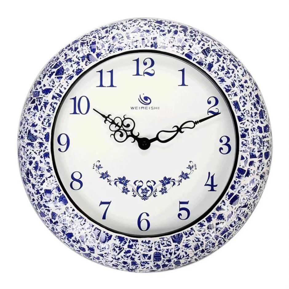 Часы из фарфора настенные