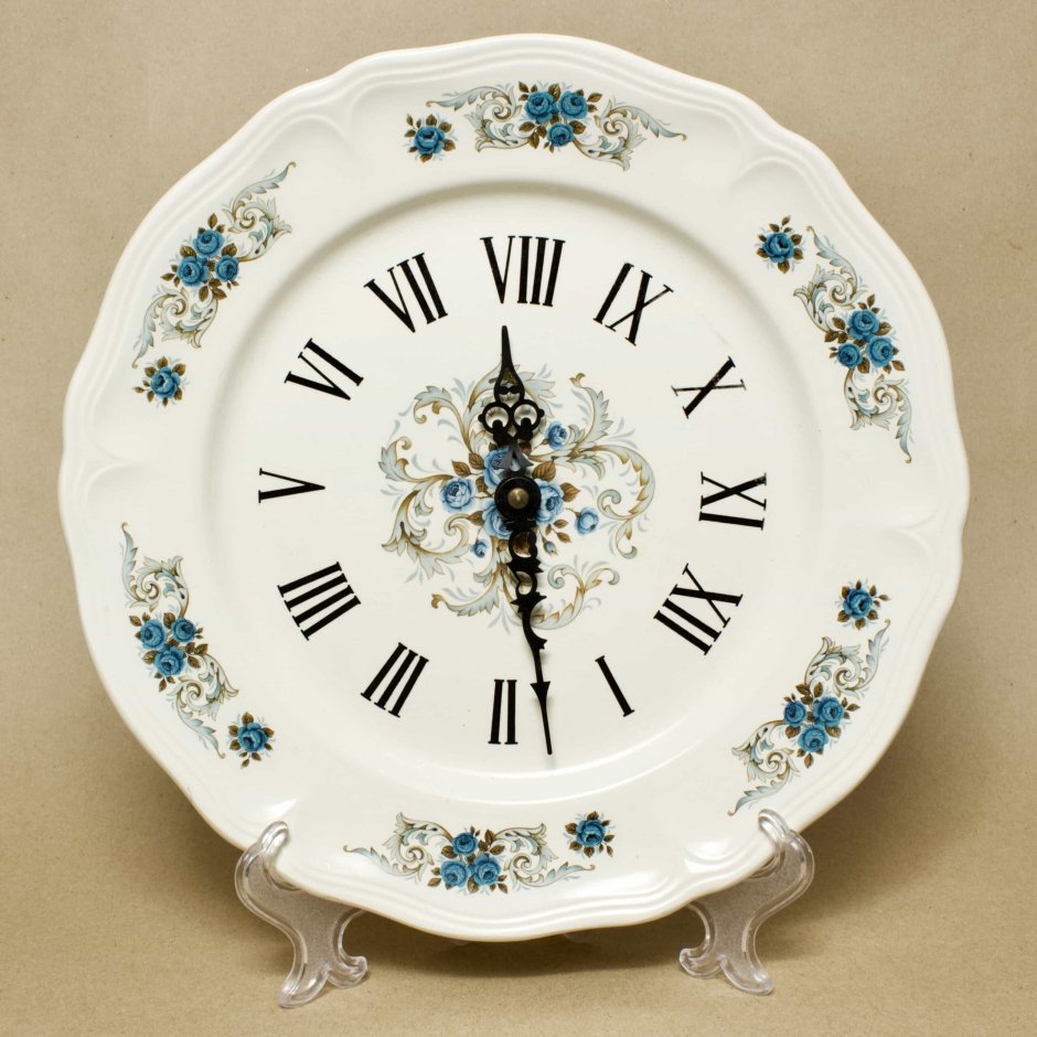 Часы настенные фарфор