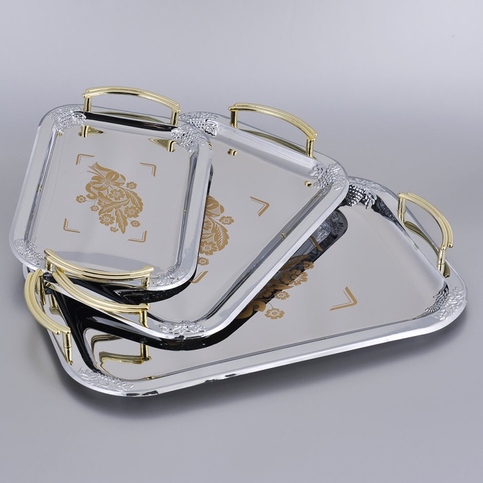 Поднос нержавеющий 60*40 см (RGS-fp312)