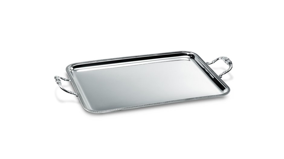 Поднос RGS-fp312 прямоугольный 36*27*2см. Нержавеющая сталь