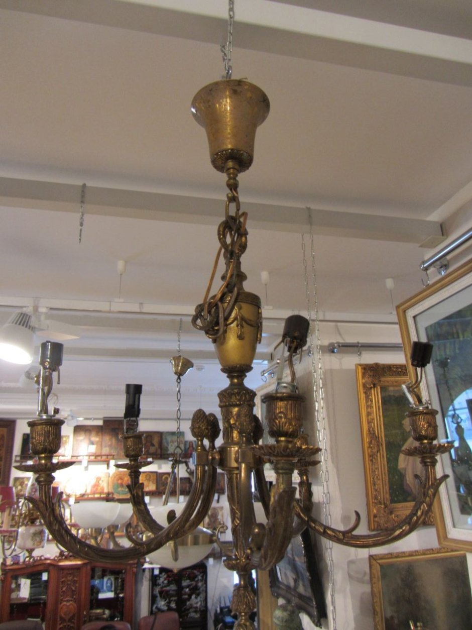 Люстра шишки сталинский Ампир