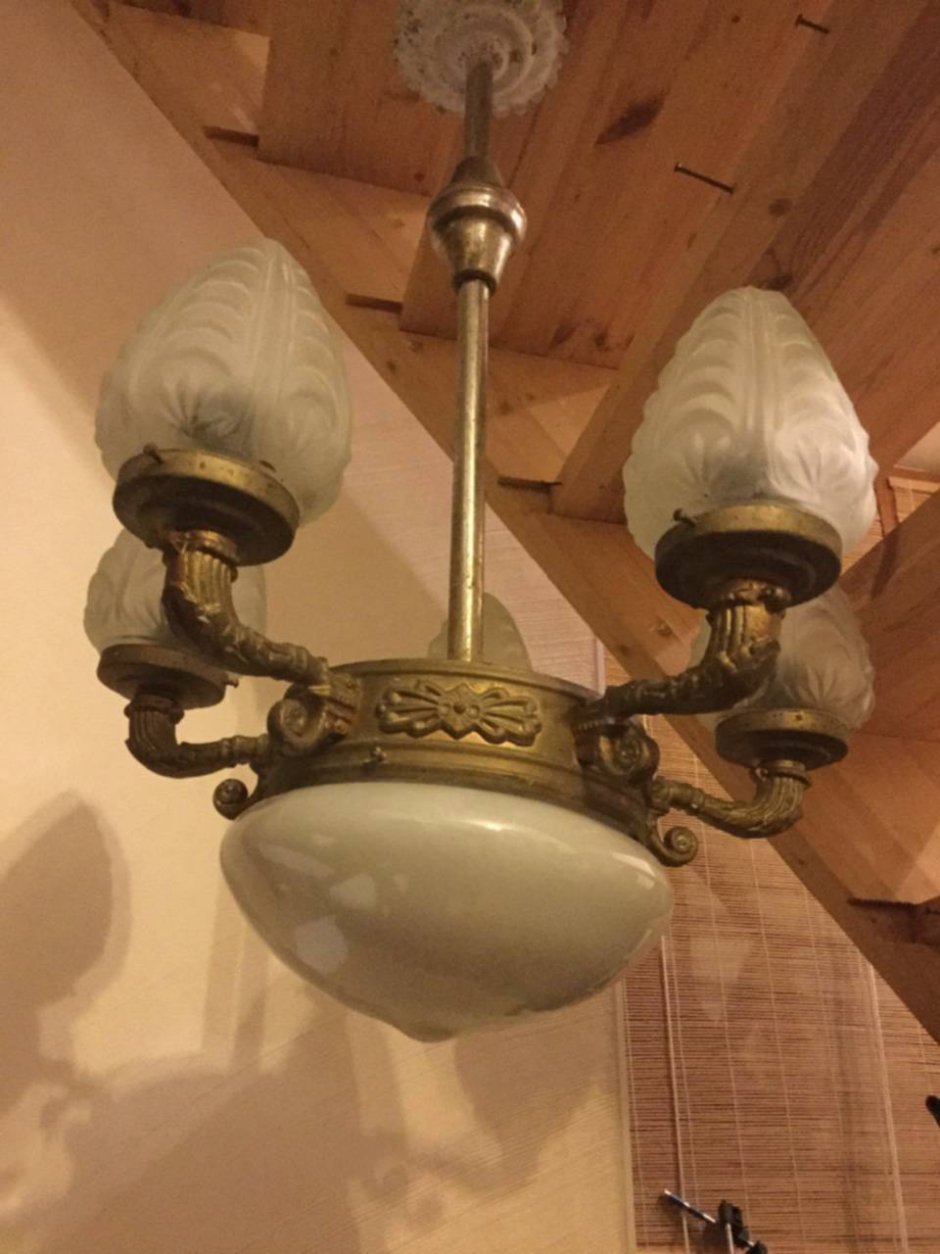 Люстра хрустальная сталинский Ампир