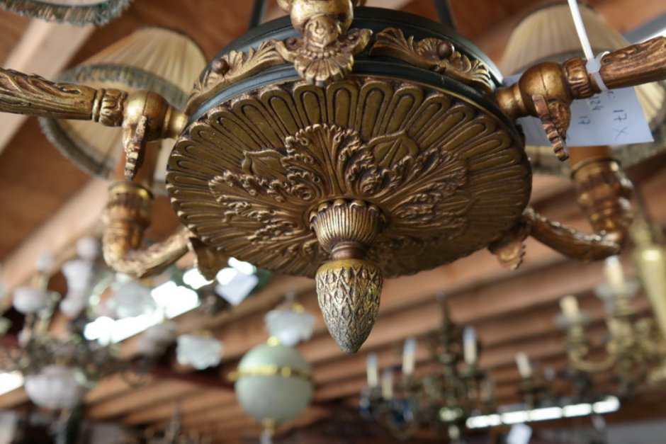 Люстра шишки сталинский Ампир
