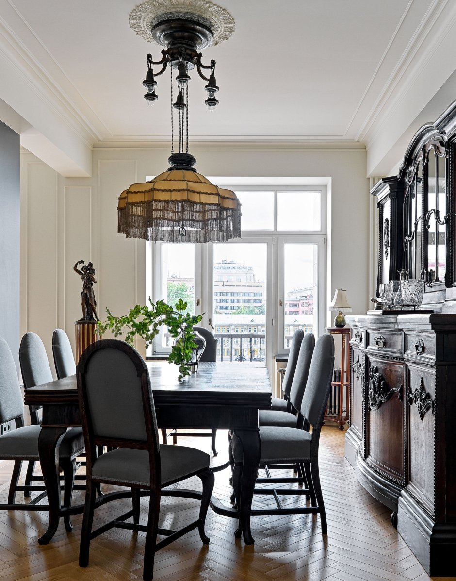 Хрустальная люстра Ампир