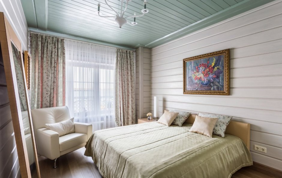 Тиккурила имитация бруса в интерьере