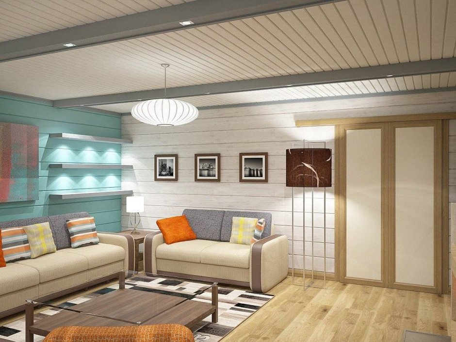 Крашеная вагонка