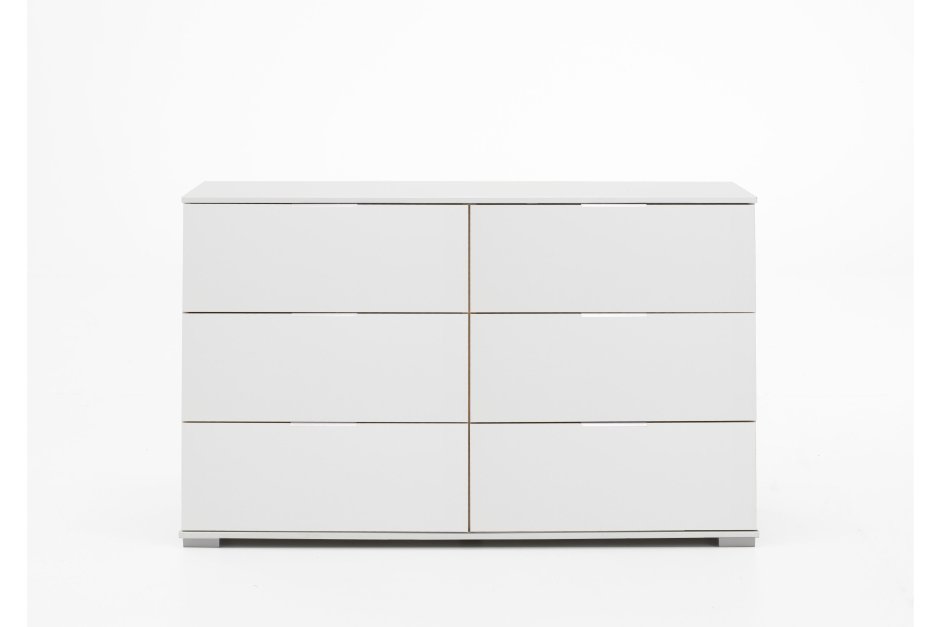 Комод Марко белый глянец