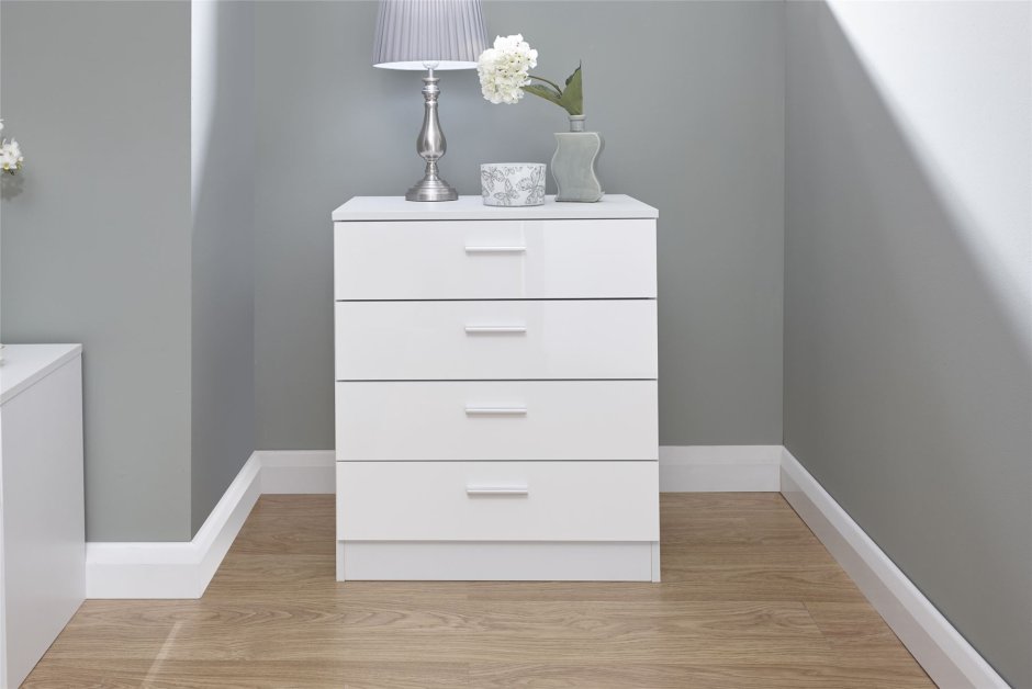 Ручки для белого комода