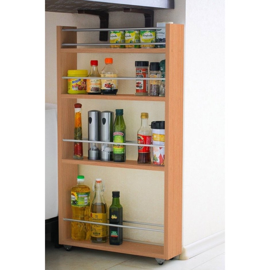 Полка выдвижная, для кухни и ванной комнаты 94х52х12 см