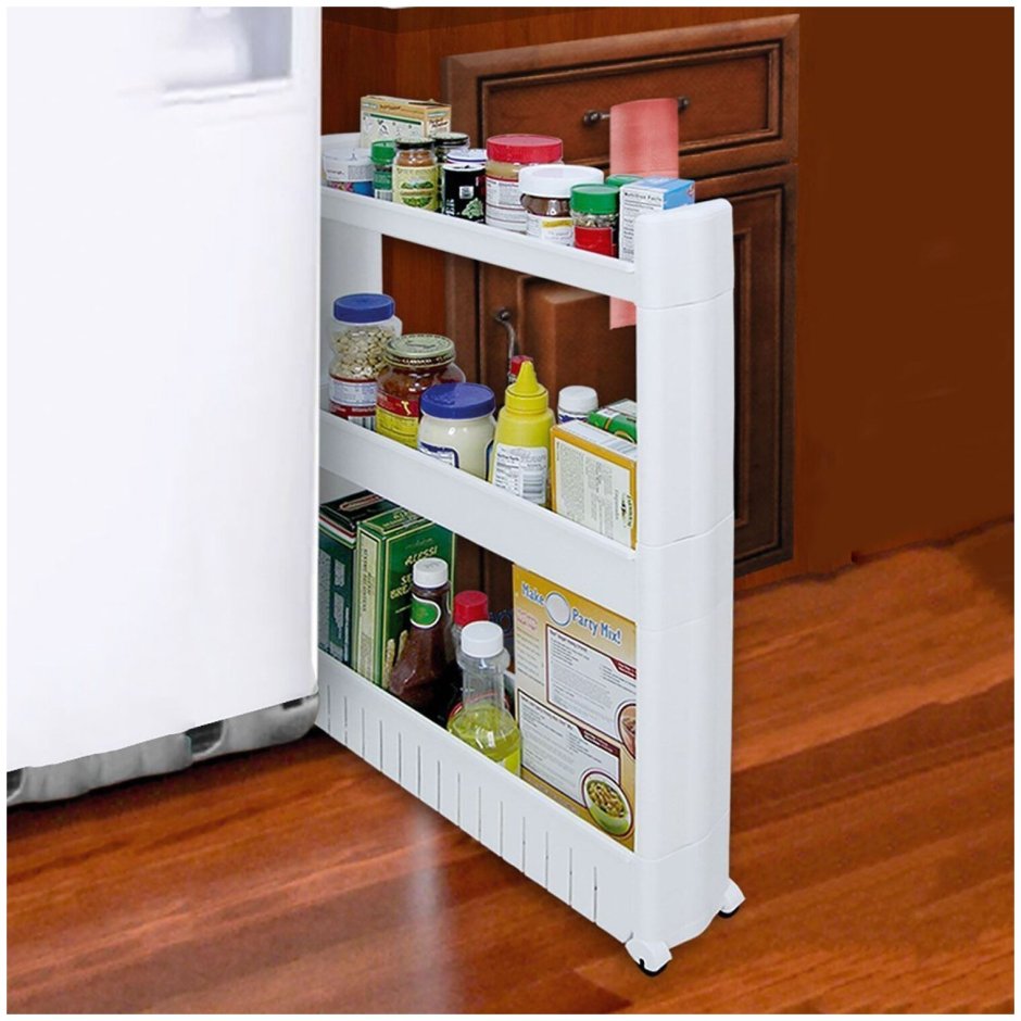 Компактная выдвижная Этажерка homsu