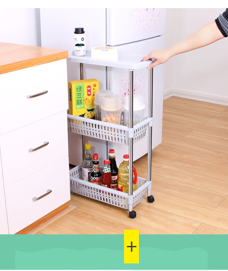 Выдвижной стеллаж для кухни