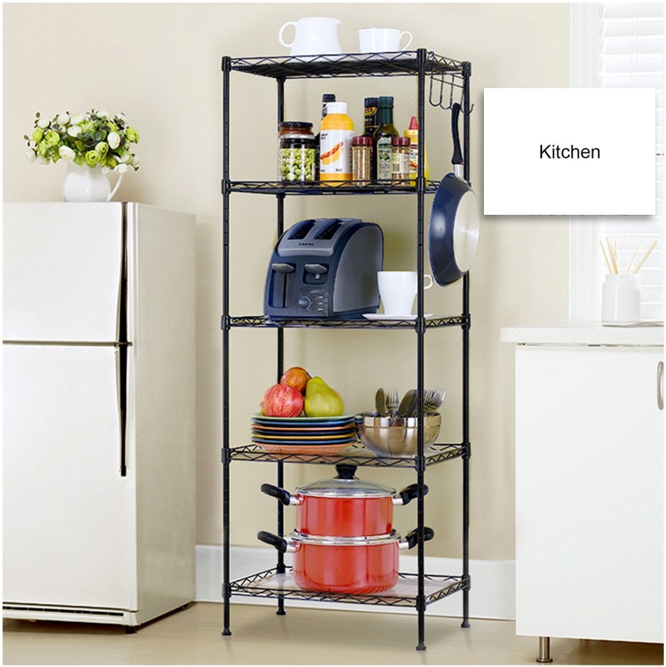 Стеллаж на колесиках для кухни икеа