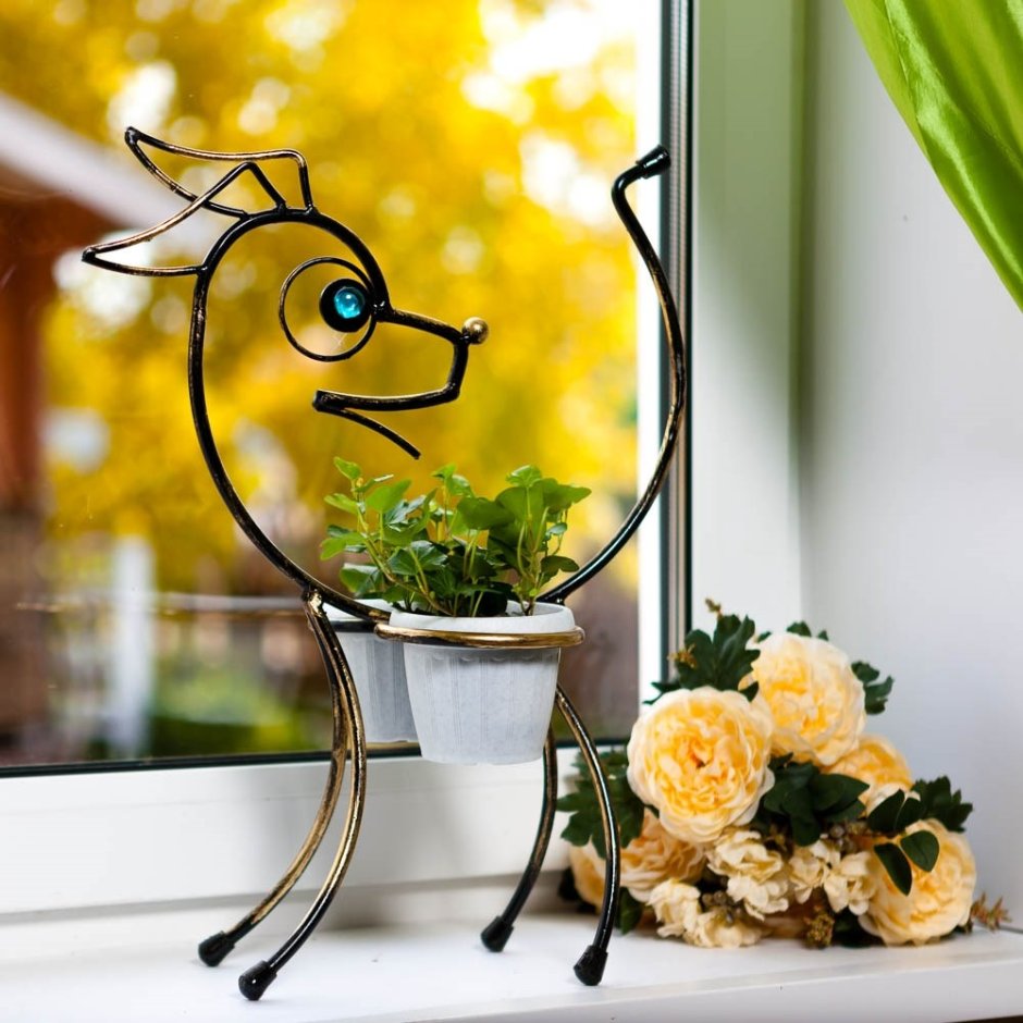 Оригинальные подставки для цветов