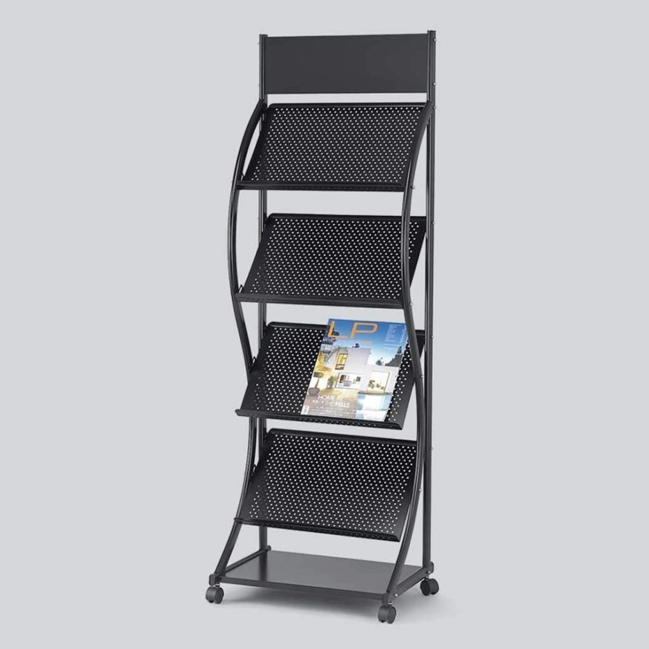 Мобильные выставочные стеллажи