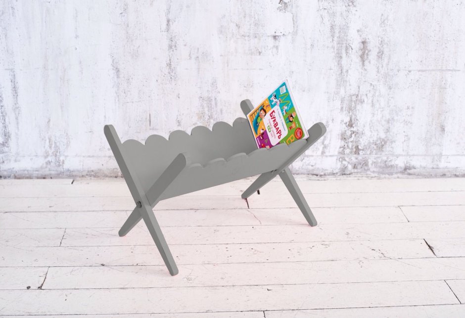 Полка для книг напольная