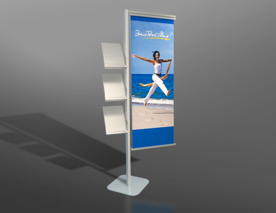 Информационная стойка для выставки