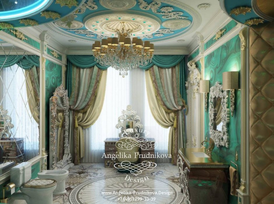 Antonovich Design интерьеры в стиле Барокко