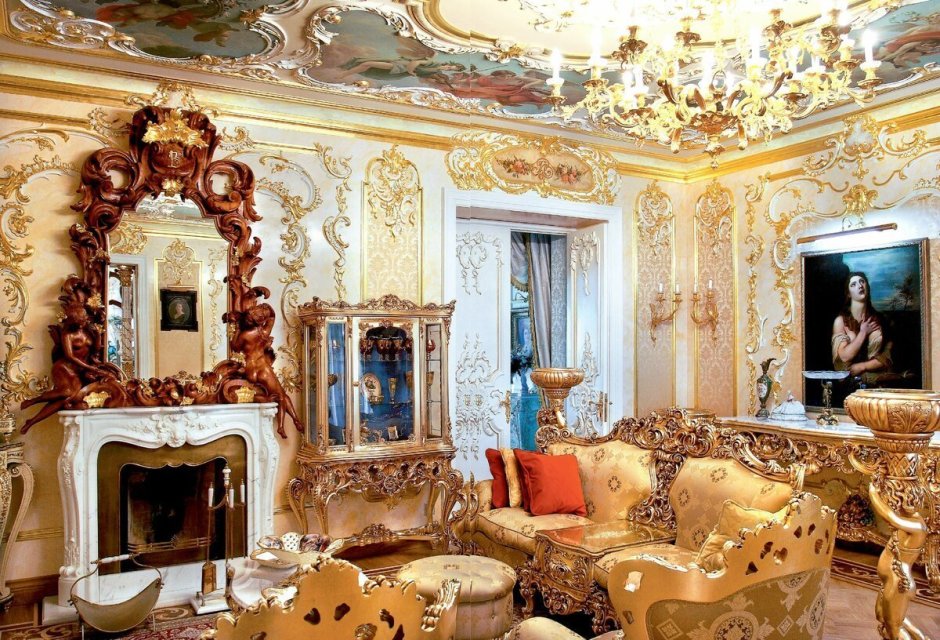 Рокко Барокко стиль интерьера