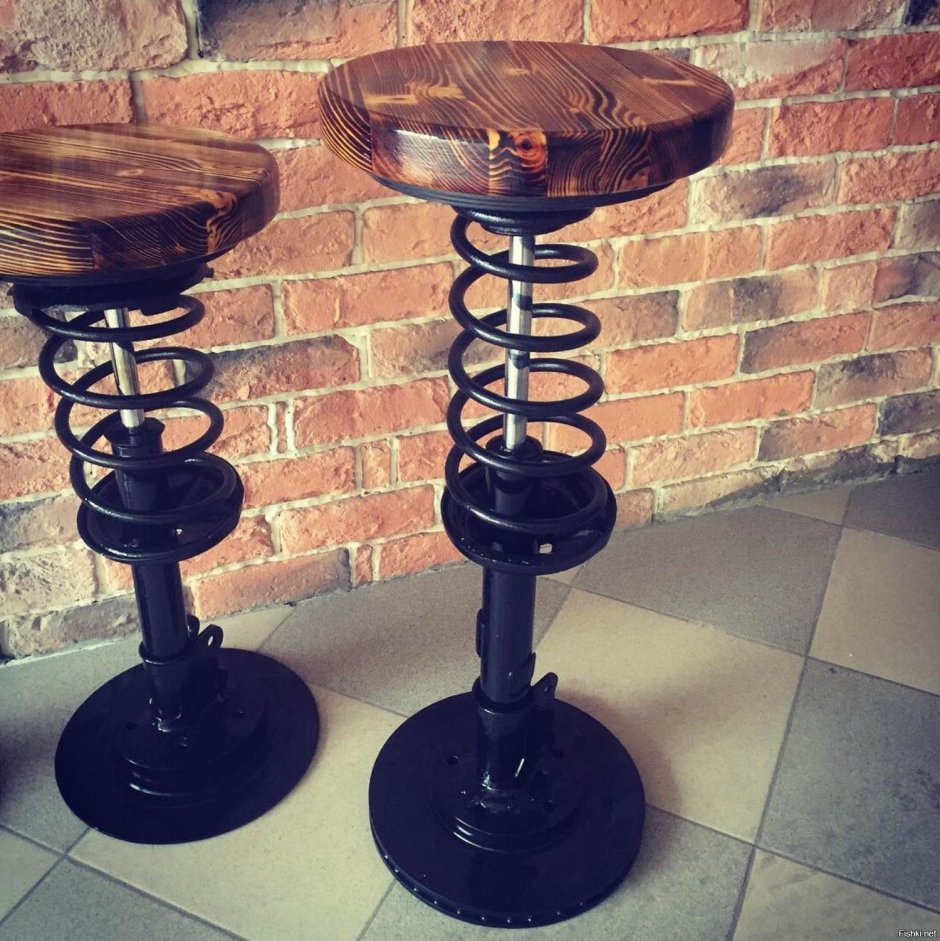 Барный стул велосипед