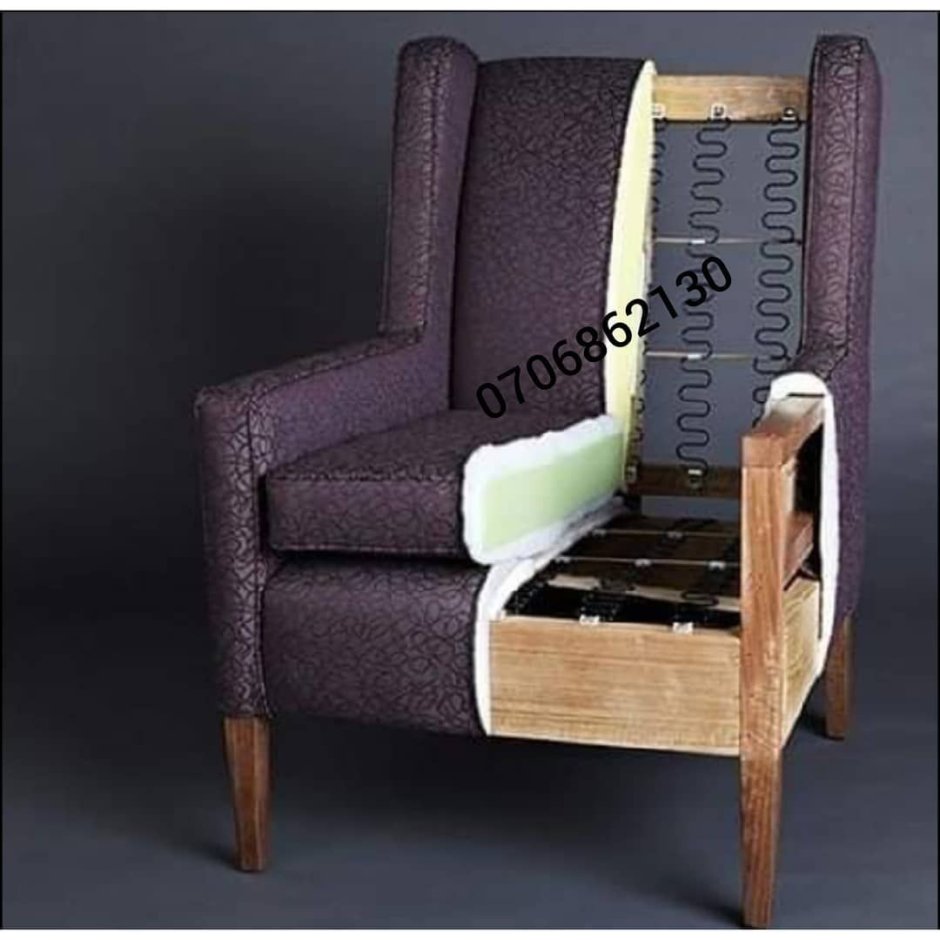 Стул из амортизатора