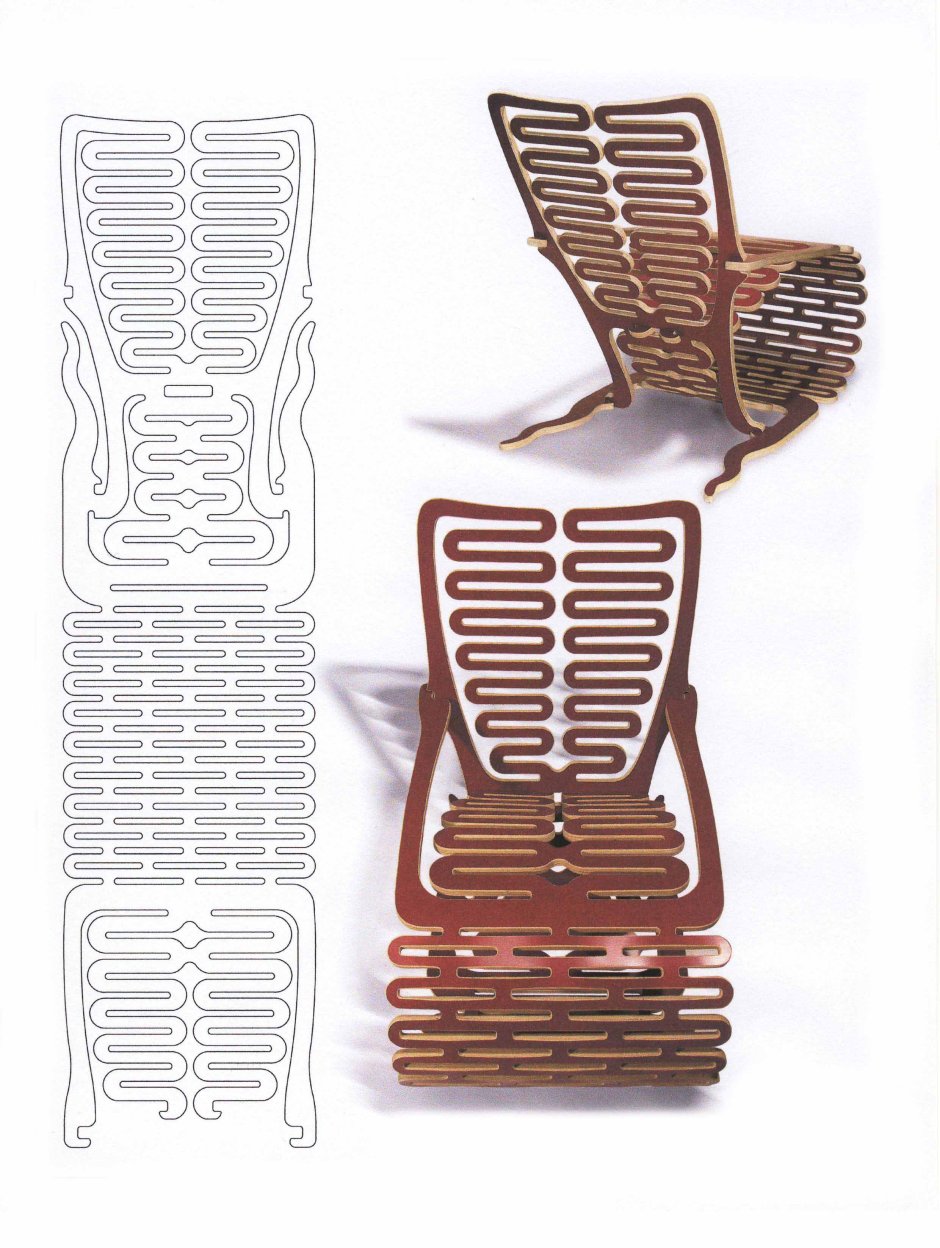 Сиденье стула из профильной трубы