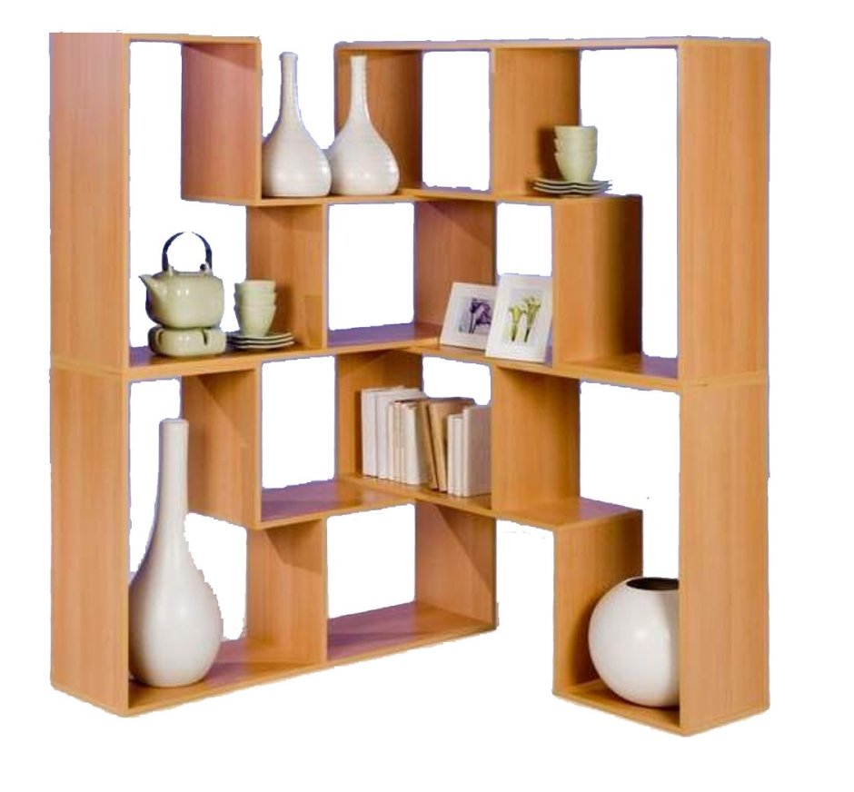 Стеллаж угловой