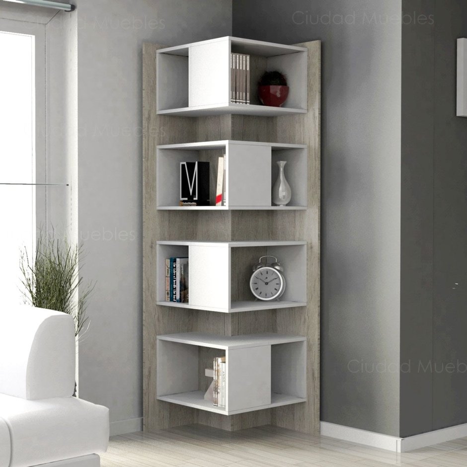 Открытые угловые полки