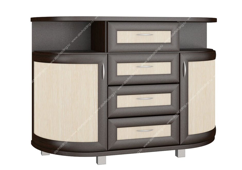 Комод радиусный Флер