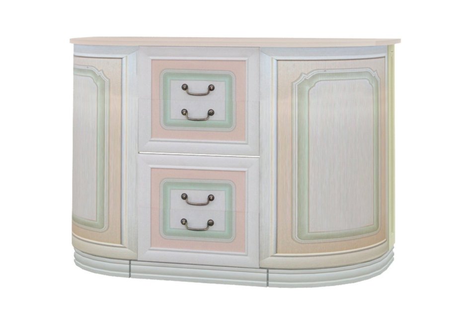 Валенсия комод радиусный 633.320